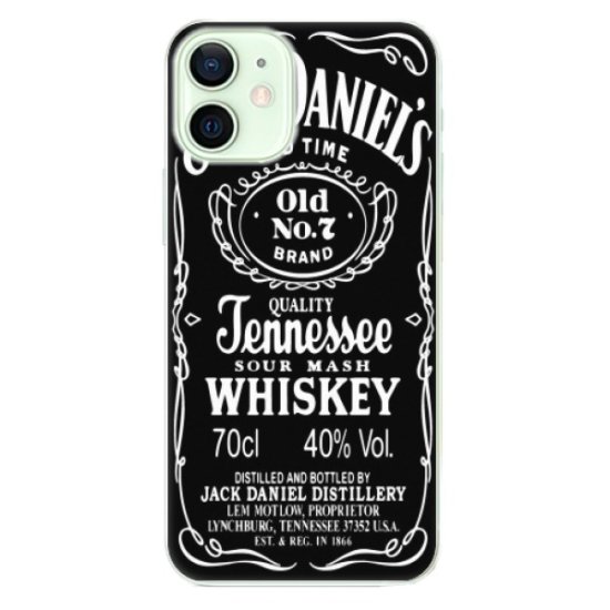 iSaprio Silikónové puzdro - Jack Daniels pre Apple iPhone 12 Mini