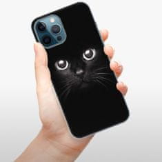 iSaprio Silikónové puzdro - Black Cat pre Apple iPhone 12 Pro
