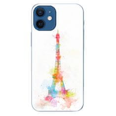 iSaprio Silikónové puzdro - Eiffel Tower pre Apple iPhone 12