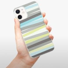 iSaprio Silikónové puzdro - Stripes pre Apple iPhone 12