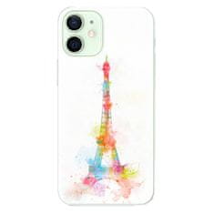 iSaprio Silikónové puzdro - Eiffel Tower pre Apple iPhone 12 Mini