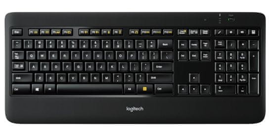 Logitech Wireless Illuminated Keyboard K800, US (920-002394)
