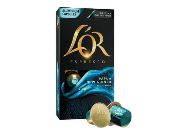 L'Or Espresso Papua New Guinea 100 hliníkových kapsúl kompatibilných s kávovarmi Nespresso®*