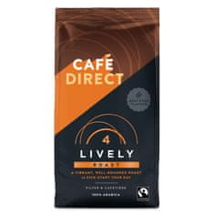 Cafédirect Lively mletá káva s tónmi karamelu 227g