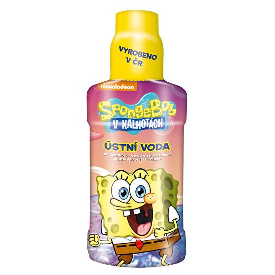 VITALCARE CZ Ústna voda pre deti SpongeBob 250 ml