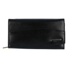 Bellugio Praktická dámska kožená peňaženka Siva, čierna