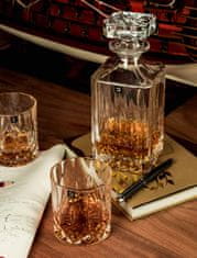 Diamante Dorchester trojdielny whisky set - 2x poháre, 1x fľaša