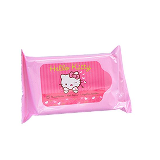 VITALCARE CZ Vlhčené obrúsky pre deti Hello Kitty 15 ks