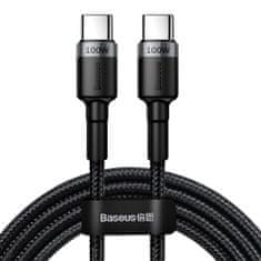 BASEUS Cafule kábel USB-C / USB-C PD 2.0 5A 2m, sivý