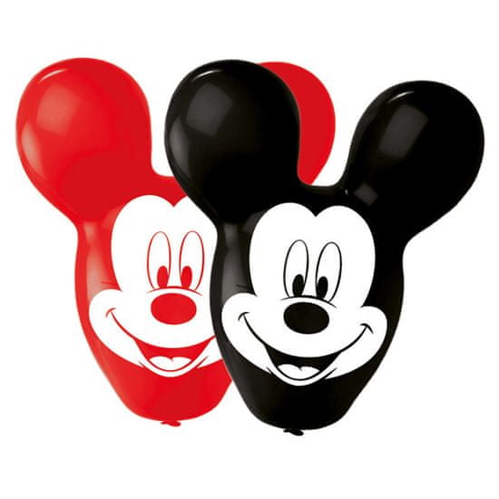 Amscan Balóny Mickey uši 55cm 4ks