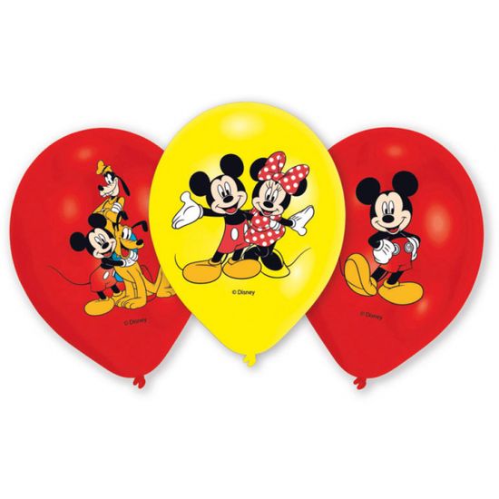 Amscan Balóny Mickey Mouse Colors 27cm 6ks