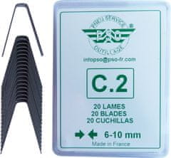 PSO Prerezávací nôž C2 – hranatý rez 6-10mm