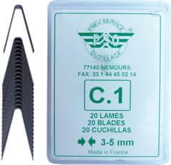 PSO Prerezávací nôž C1 – hranatý rez 3-5mm