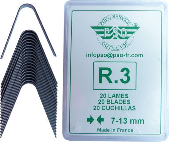 PSO Prerezávací nôž R3 – guľatý rez 7-13mm