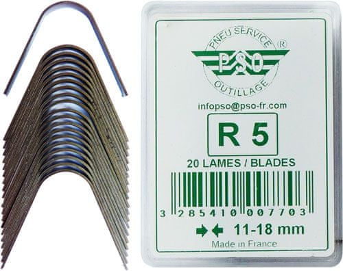 PSO Prerezávací nôž R5 – guľatý rez 11-18mm