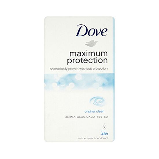 Dove Tuhý dezodorant Maximum Protection Original Clean 45 ml