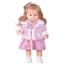Berbesa Luxusné hovoriace detská bábika-dievčatko Kristýna 52cm