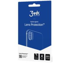 3MK Lens - hybridní sklo, ochrana kamery pre Samsung Galaxy S21 Ultra (SM-G998) - 4ks; 5903108349017