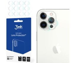 3MK Lens - hybridné sklo - ochrana kamery pre Apple iPhone 12 Pro Max (4ks); 5903108323222
