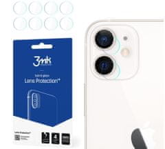 3MK Lens - hybridné sklo, ochrana kamery pre Apple iPhone 12 (4ks); 5903108323192