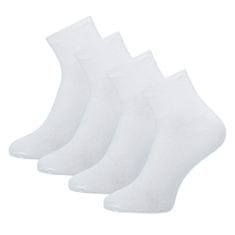 Delami Wellness ponožky biele balenie 4 párov 35-38 white