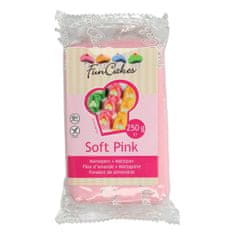 FunCakes Vynikajúci marcipán svetloružový Soft Pink 250 g