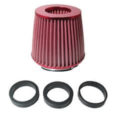 Automax Vzduchový filter športové Red s 3 adaptérmi