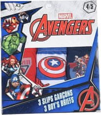 Sun City Chlapecké slipy Avengers sada 3ks bavlna Velikost: 2/3 roky