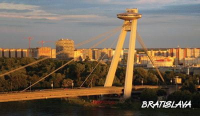 tvorme 3D magnetka Bratislava - most SNP (deň/noc)