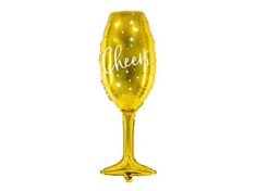 Balónik fóliový šampusky - Champagne - 52cm - Silvester - Happy New Year