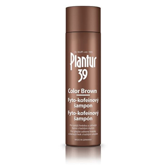 Plantur39 Fyto-kofeínové šampón Color Brown pre hnedé vlasy
