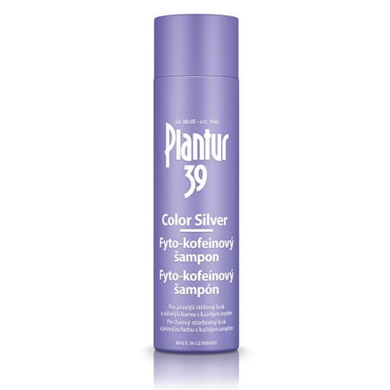 Plantur39 Fyto-kofeínový šampón Color Silver neutralizujúce žlté tóny