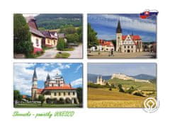 tvorme pohľadnica Slovensko - pamiatky UNESCO 01 (postcrossing)