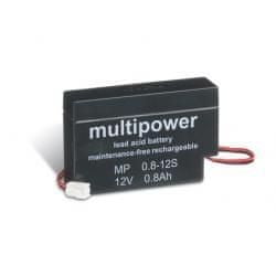POWERY Akumulátor MP0,8-12JST - Powery