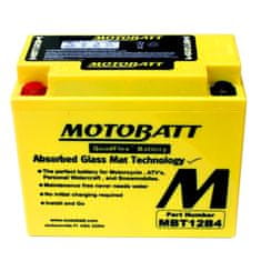 MOTOBATT Motobatéria YT12B-BS, 11Ah, 12V