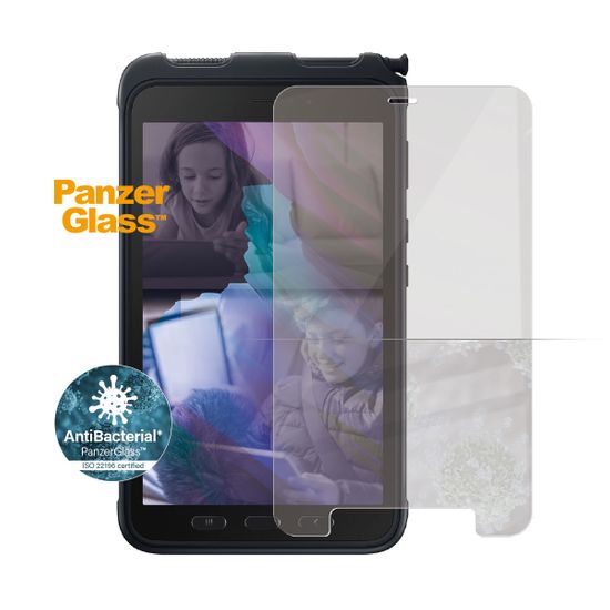 PanzerGlass Edge-to-Edge Antibacterial pre Samsung Galaxy Tab Active 3 7245, číre