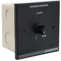 Omnitronic R-1S, stereo ovládač hlasitosti pre MCR-4225