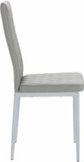 Danish Style Jedálenská stolička Bark (súprava 4 ks), sivá