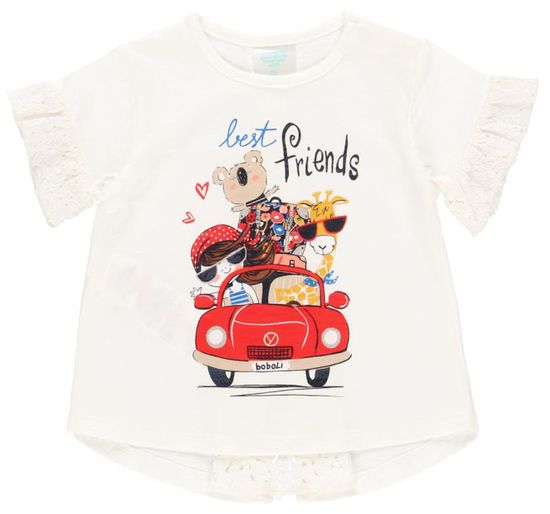 Boboli dievčenské dizajnové tričko 232029