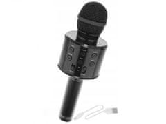 Alum online Bezdrôtový karaoke mikrofón WS-858 - Čierny
