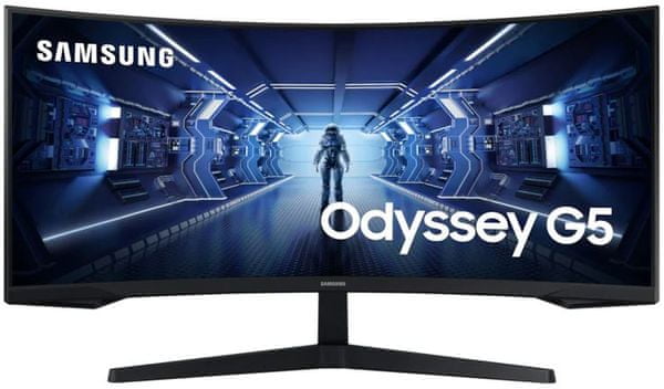  monitor Samsung Odyssey G5 (LC34G55TWWUXEN) širokouhlý displej 34 palcov 21:9 hdmi vga dp
