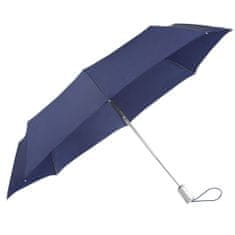 Samsonite Skladací automatický dáždnik Alu Drop S Safe 3 modrá