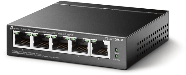 Switch (prepínač) TP-Link TL-SF1005LP PoE (TL-SF1005LP) RJ45 LAN 5 portov