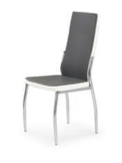 Halmar Jedálenská stolička K210 - sivá / biela