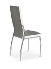 Halmar Jedálenská stolička K210 - sivá / biela