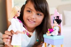 Mattel Barbie Povolanie Detská doktorka Blondínka Herný set DBH63