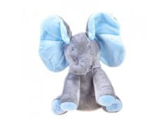 Alum online Spievajúce sloníča Flappy - modrý