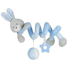 Baby Mix Špirálová hračka do postieľky - modrá