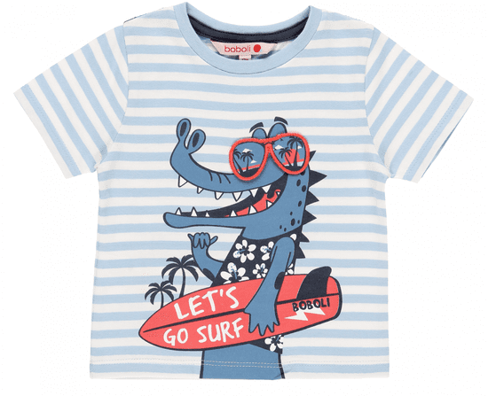 Boboli chlapčenské tričko s krokodílom 312028