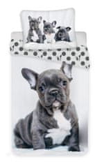 Jerry Fabrics Obliečky fototlač Bulldog 140x200, 70x90 cm